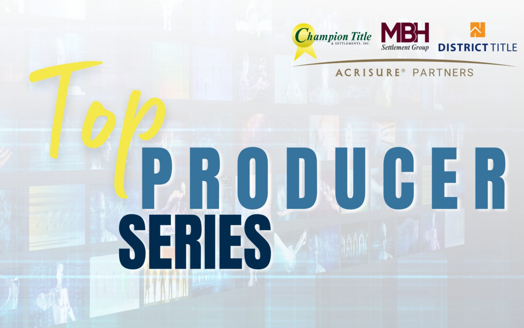 Announcing Top Producer Series