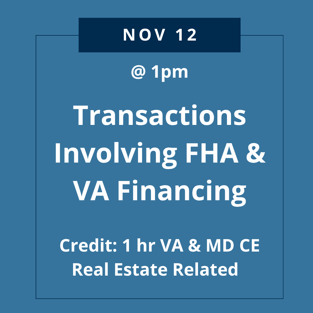 Fair House CE Virginia MBH Settlement Group